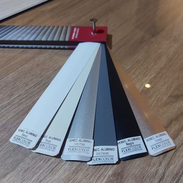 Persiana Americana de aluminio sólida - Imagen 3