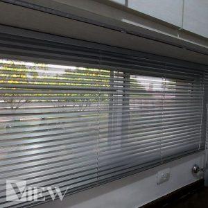 Persiana Americana de aluminio microperforada