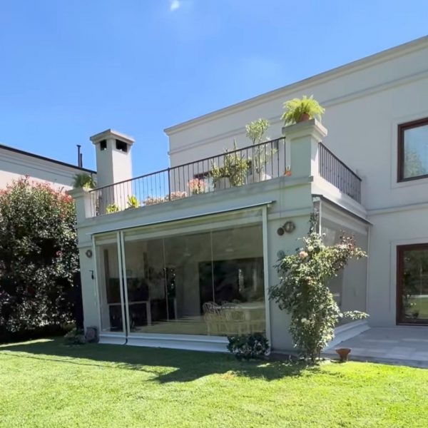Cortina Exterior con Cristal PVC - Imagen 2