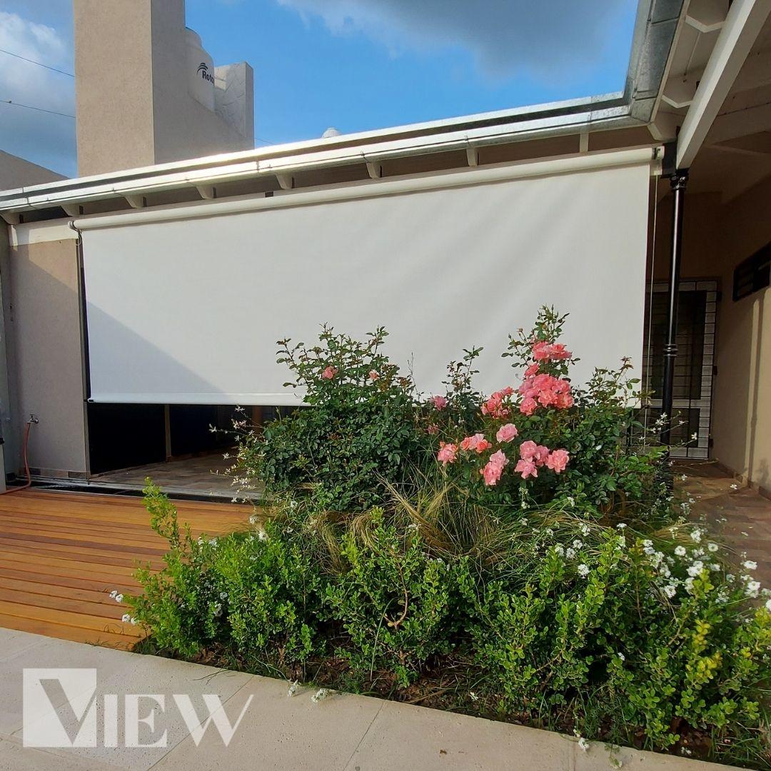 Cortina Exterior con tela Microperforada