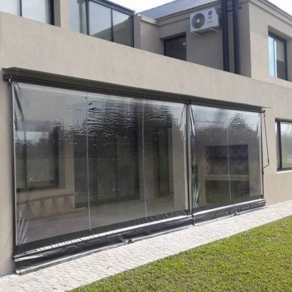 Cortina Exterior con Cristal PVC - Imagen 8