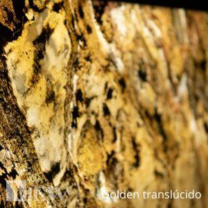 Piedra Flexible Golden Translúcido