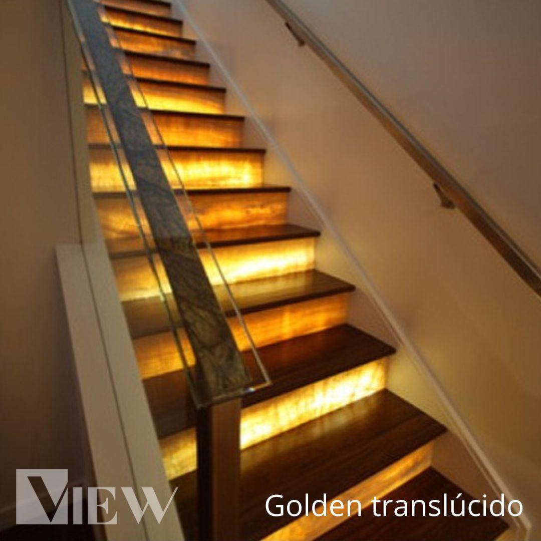 Piedra Flexible Golden Translúcido - Imagen 4